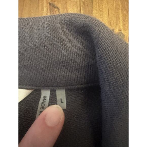 Soft Surroundings Tallulah Jacket Size Large Gray Embroidered Military Swing - Picture 3 of 16